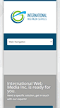 Mobile Screenshot of internationalwebmedia.com